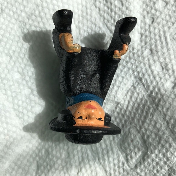 Cast Iron Figurines 5 Pieces - Picture 6 of 8